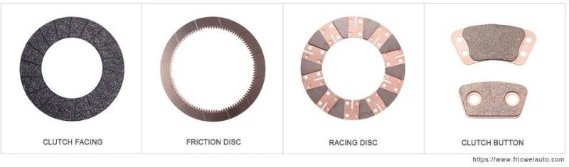 Clutch Disc Plate Facing Material Friction Plate Clutch Button