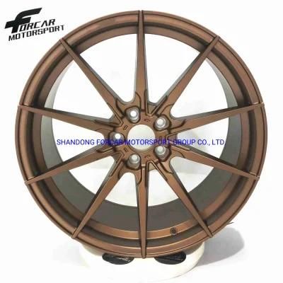 TUV 21 Inch Germany Car Brushed Bronze Alloy Wheels for Audi Benz BMW