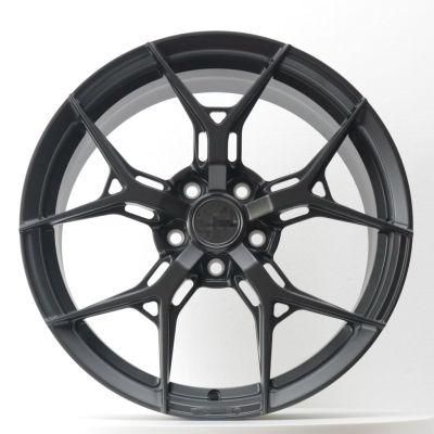 18~21 Inch 1 Piece Customized Size Forged Alloy Wheels for T6061 Car Rims