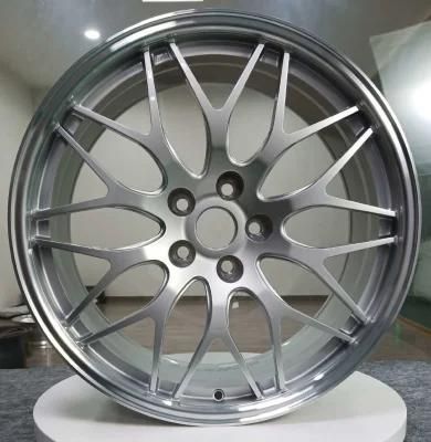 Wheels Forged Monoblock Wheel Rims Deep Dish Rims Sport Rim Aluminum Alloy American Racing Wheels with Silver Machined Face with 5/114.3 Lexus