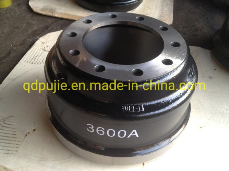 High quality Truck Parts Brake Drum Gunite No 3600 3600A 3600AX for sale