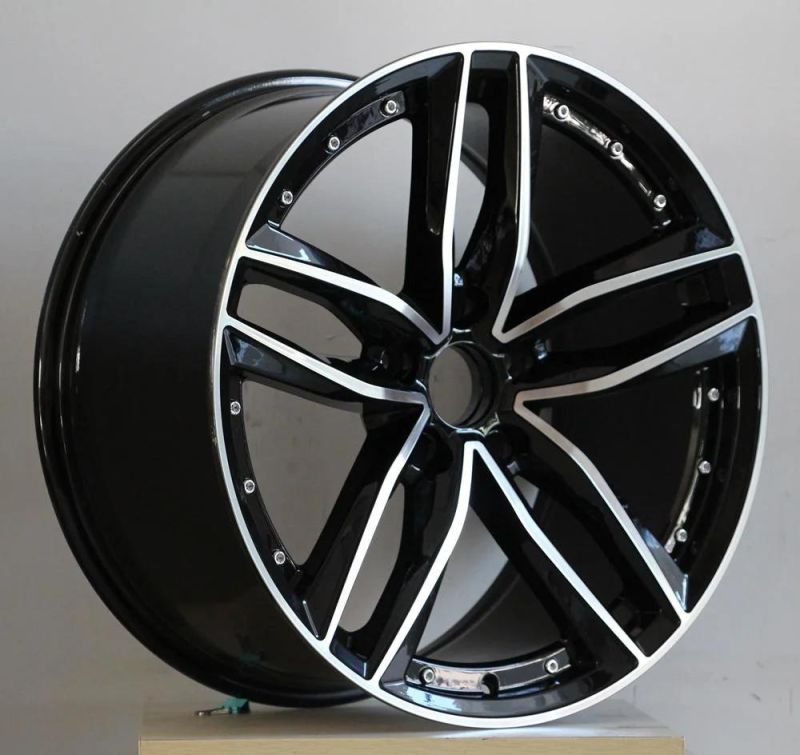 for Audi 20 Inch Black Machine Face Wheel Rim Passenger Car Alloy Wheel Rim 5X112