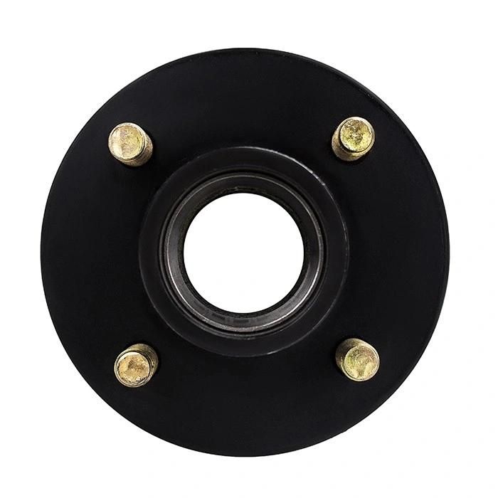 3500 lb. UNBRAKED 4 STUD 4" PCD TRAILER HUB