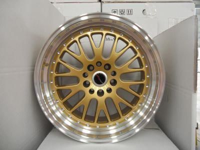 Alloy Wheels Auto Parts Goden Color Wheel Hubs Mags Wheel