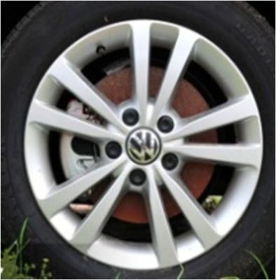 S5638 JXD Brand Auto Spare Parts Alloy Wheel Rim Replica Car Wheel for Volkswagen Sagitar 2011