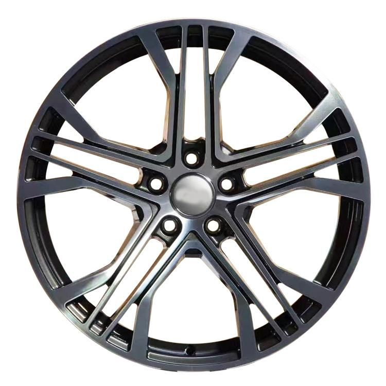 5 Spoke 7.5jx17 Et36 Chrom Lip Automotive Wheels for Audi