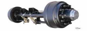 American Type Outboard Axle Trailer Axle Semi Trailer Axle