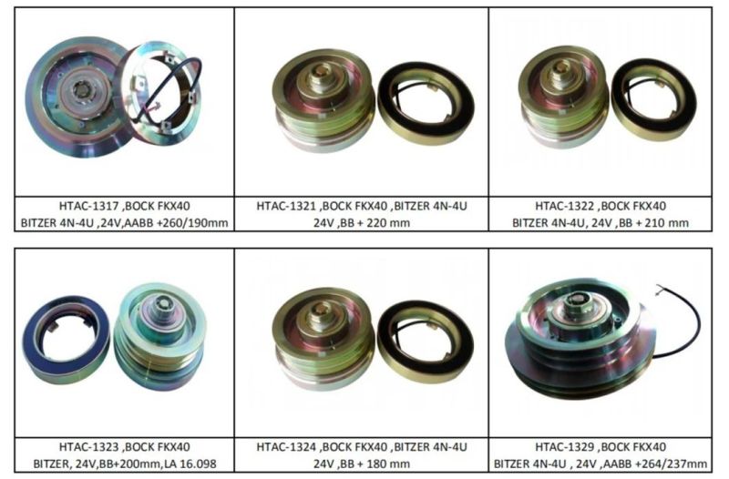 Professional Exporter of Bus AC Compressor Clutch La 16.098