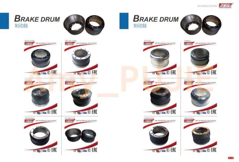 High Quality OEM 3054230401 Rear Truck Brake Drums for Benz