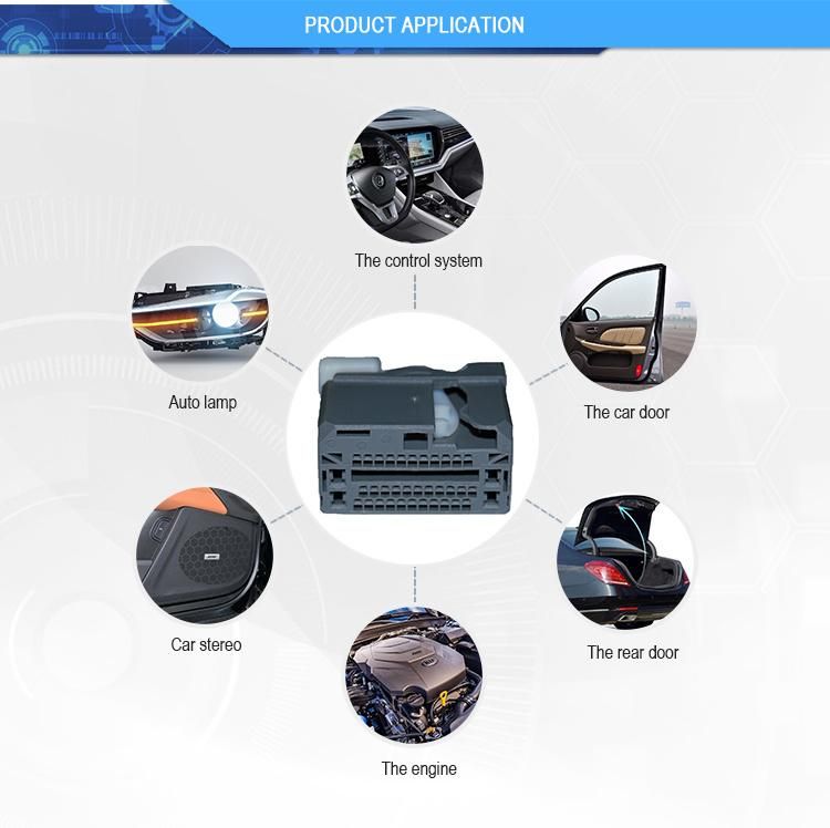 Automotive Door Windows Electrical Connector for Honda Civic