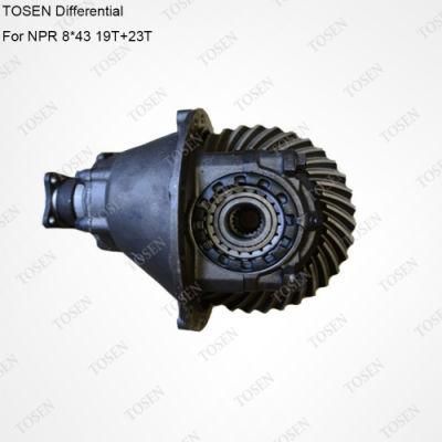 Npr 8X43 19t 23t Differential for Npr Car Accessories Car Spare Parts