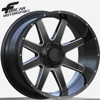 New Finished Mould Offroad Car Alloy Wheel with 24*12 Inch