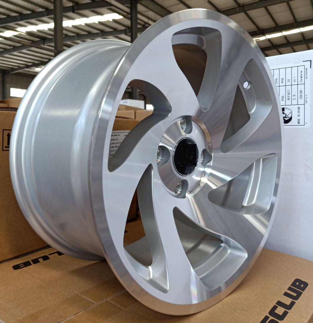 15X8.0 Inch Car Aluminum Alloy Wheel Rim Et 20 PCD 4/5X100-114.3 Passenger Car Tires OEM/ODM Aftermarket Wheel