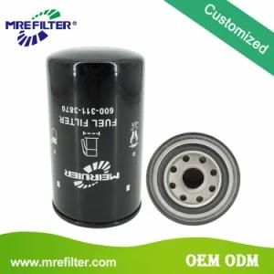 Spin-on Parts Auto Trucks Fuel Filter for Komastu Engines 600-311-3870