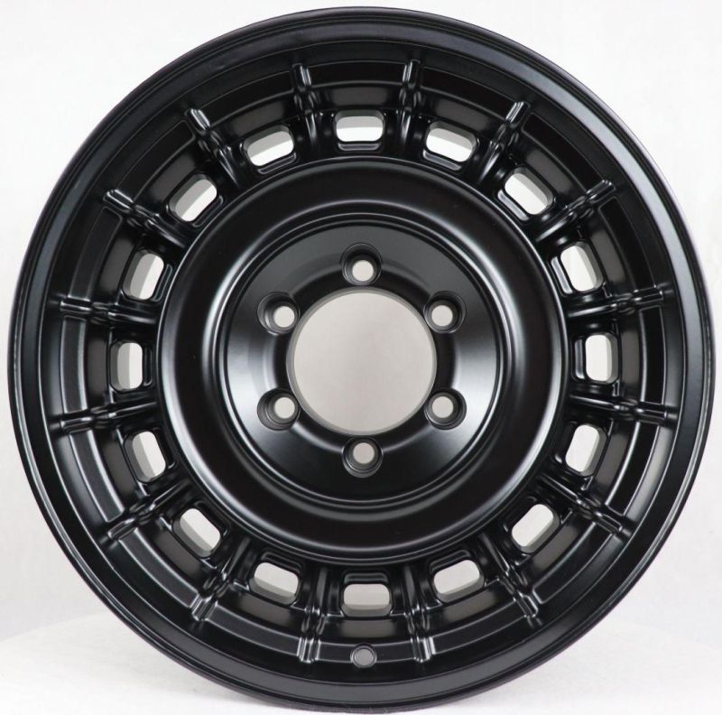 High Quality Special Design Black Color Flow Forming Casting Alloy Wheel