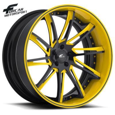 Custom Two-Piece Forged T6061 Alloy Wheels From 18-24 Inch