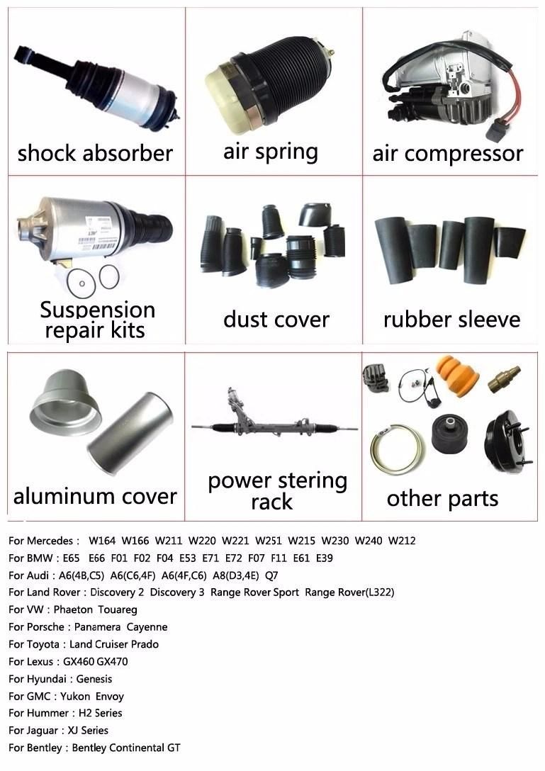 High Pressure Air Spring Pump for A8 Suspension Compressor