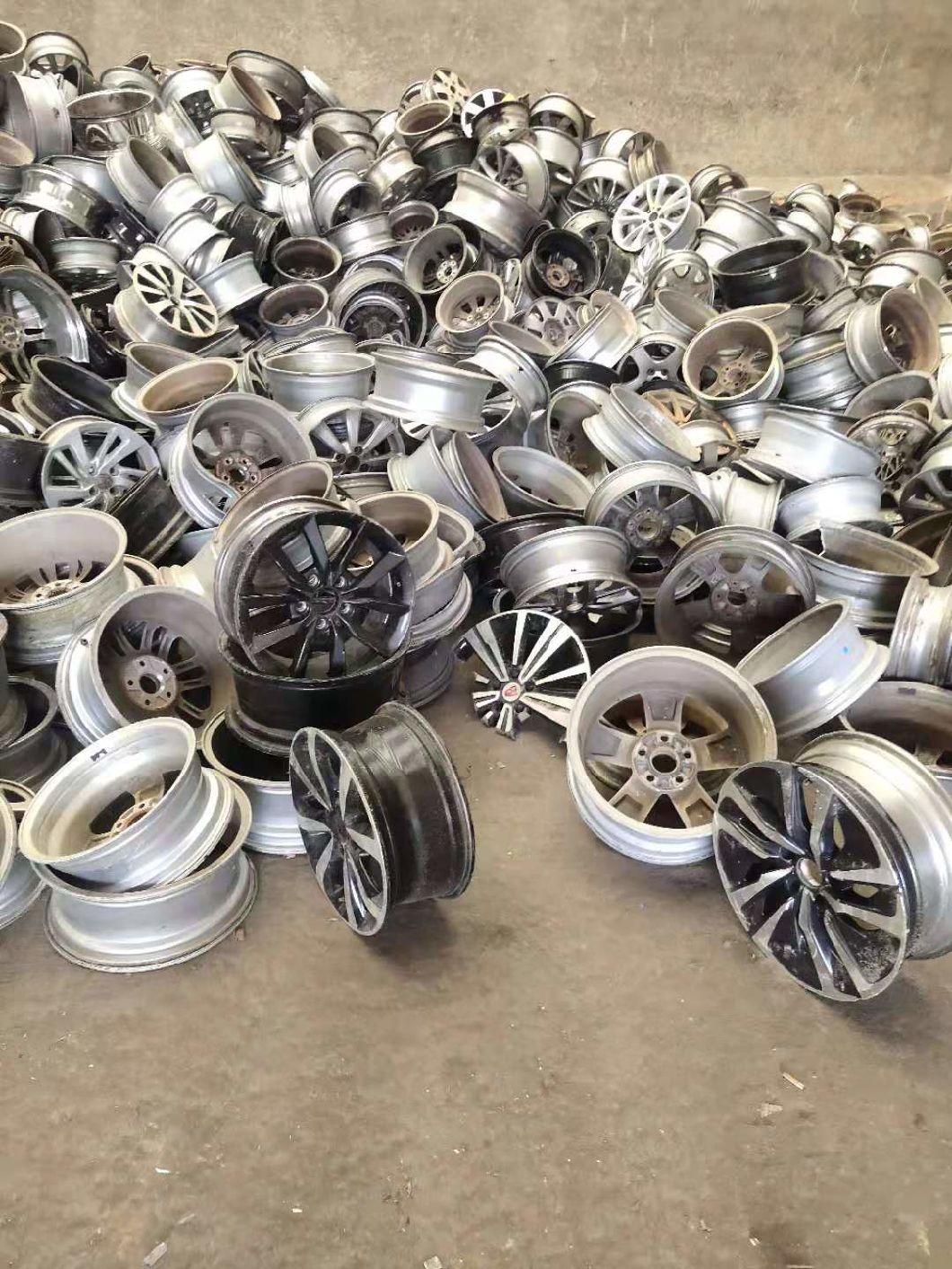 Waste Wheel Hub Aluminium Made in China Cheap High Purity 99.50%