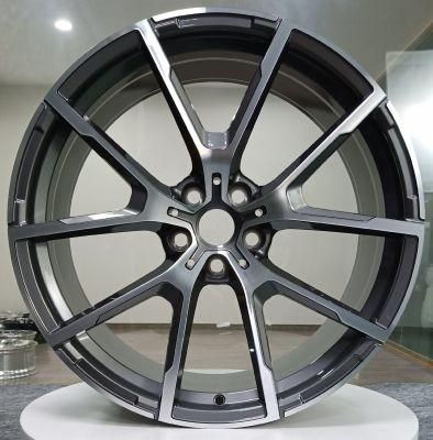 &#160; Alloy Rims Sport Aluminum Wheels for Customized Mags Rims Alloy Wheels Rims Wheels Forged Aluminum with Jaguar Gun Metal Machined Face