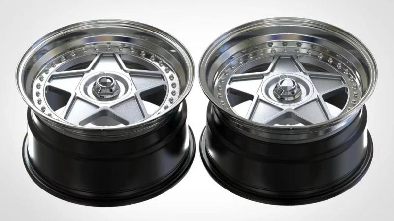 2-Piece Forged Car Wheels 18 19 20 21 22-Inch Alloy Car Wheel