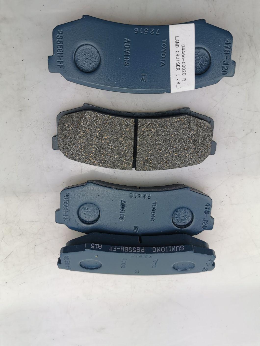 Auto Parts Genuine Formula Brake Pads OEM 04465-02220/04465-02170/D1210