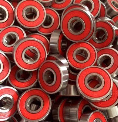 6*24*7 mm POM Plastic Coated Ball Bearing 626 for Sliding Door and Windows Roller Pulley