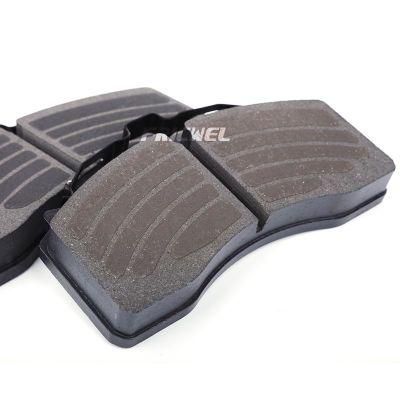 Customized Western Europe Semi-Metal Truck Booster Auto Parts Brake Pads