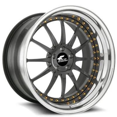 Deep Lip Forged 18-24 Inch Two-Pieces Alloy Wheel Rims