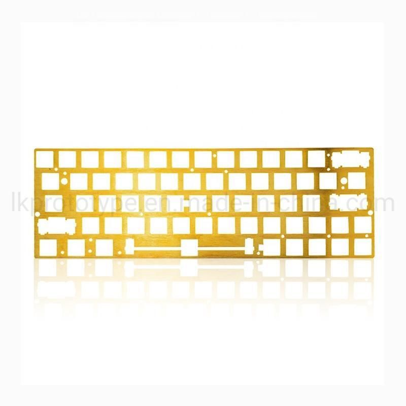 DIY Mechanical/Keyboard 61keys/Keyboard Case Aluminum CNC Machining Part Anodizing Service