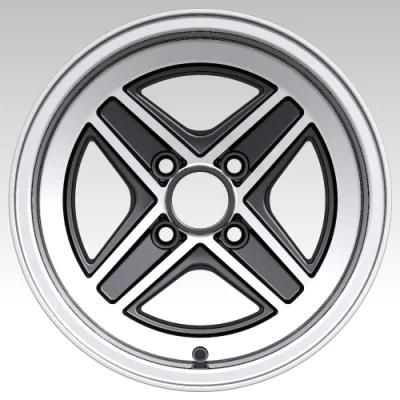 13 14 Inch 4 Hole Muscle Alloy Wheels Aluminum Rims with Deep Dish