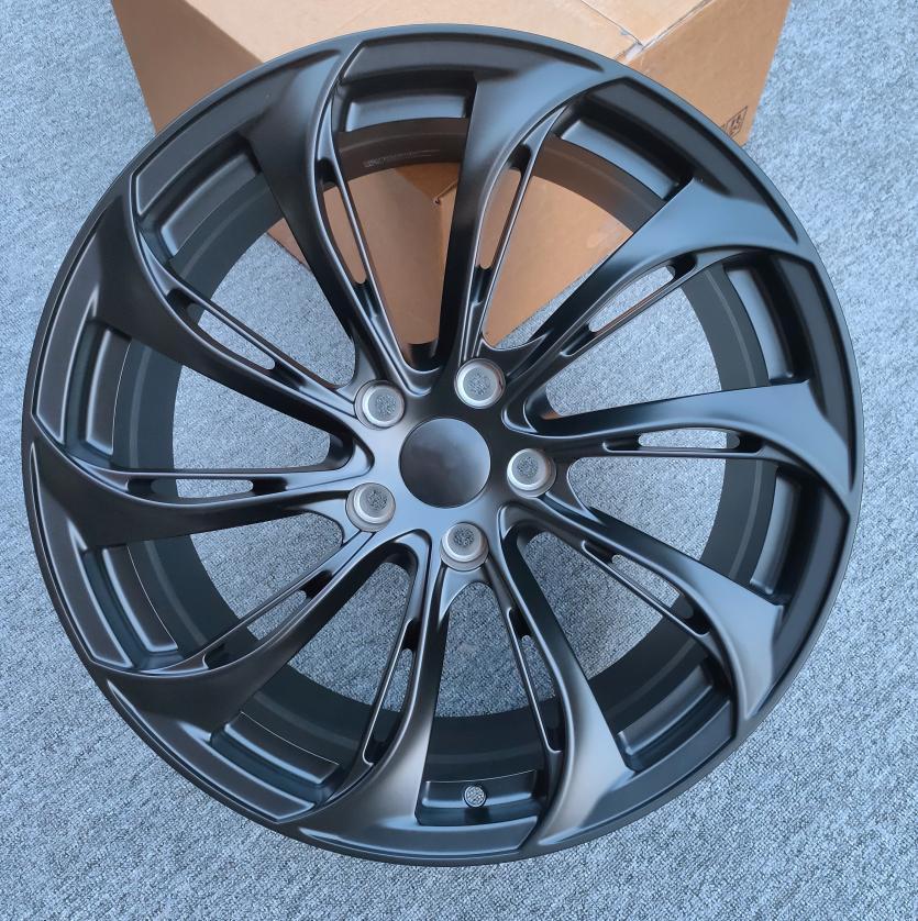 for Tesla Forged 5X114.3 Hyper/Matt Black Wheel Rim Passenger Car Alloy Wheel Rim 18 19 20 Inch