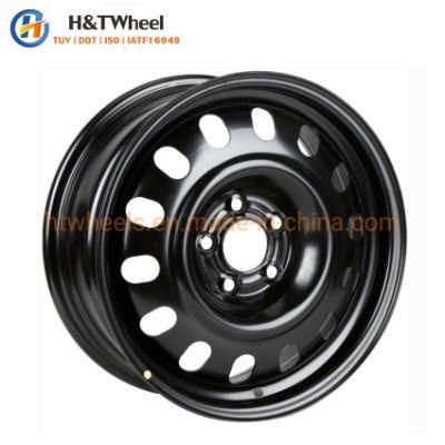 H&T Wheel 685402 16X7.0 PCD 5X108 16 Inch Steel Wheel Car Rims for Passenger Car