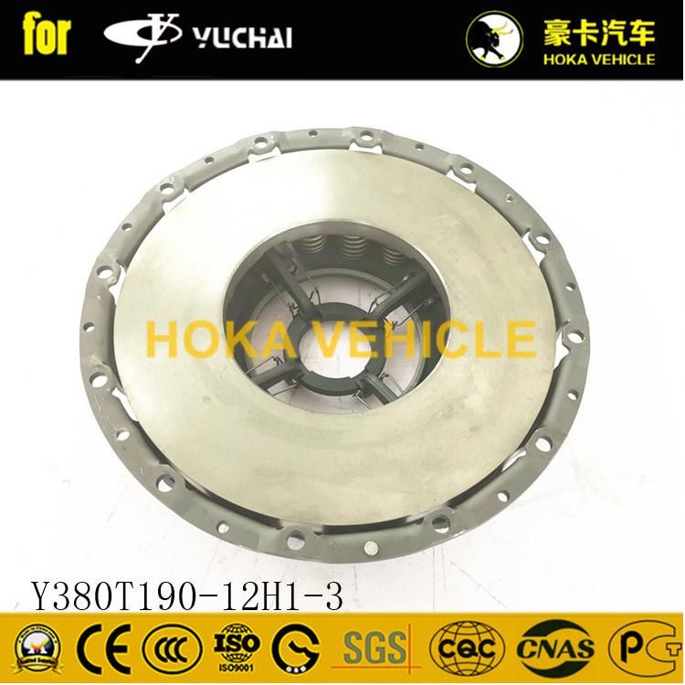 Original Yuchai Engine Spare Parts Clutch Pressure Plate Accessories Y380t190-12h1-3 for Heavy Duty Truck