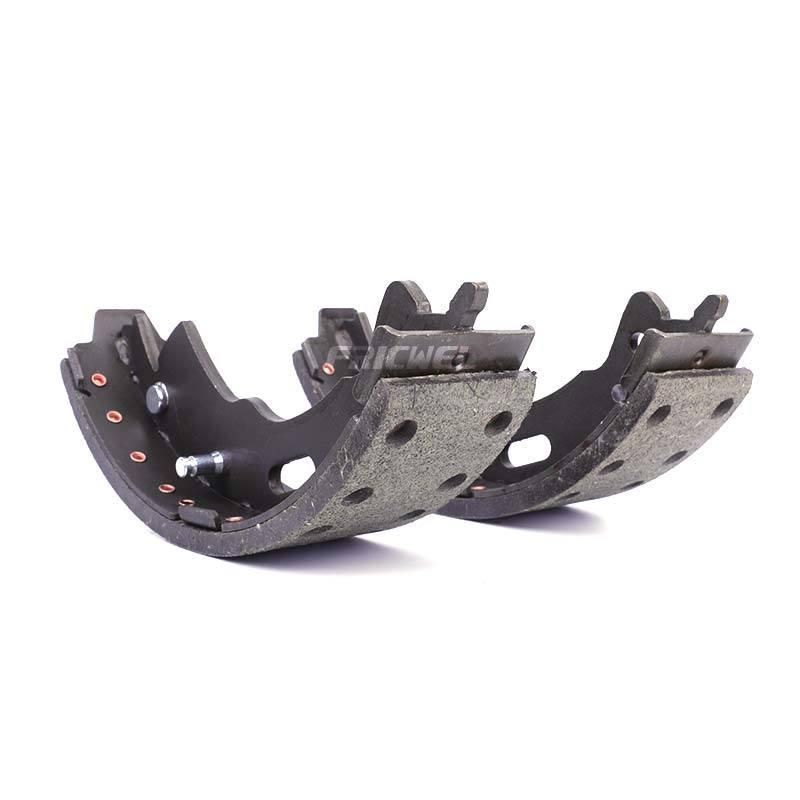Hot Sale Rear Nao Formula Non-Asbestos Brake Shoes with ISO9001 for Forklift