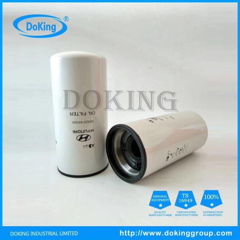 High Quliaty Oil Filter 26320-84300 for Hyundai