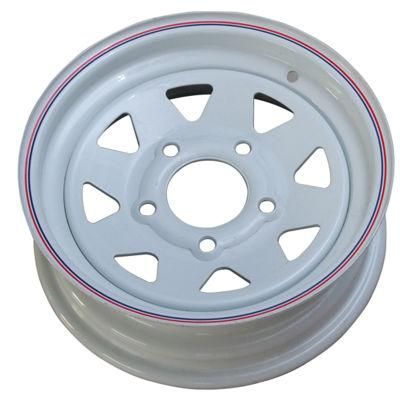 Hot Sale Car Trailer and Light Truck Wheel Steel Rims