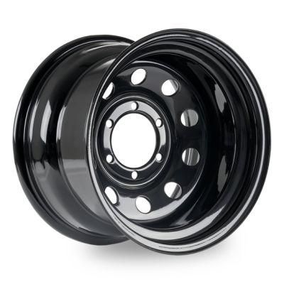 Black Steel Wheels Modular Wheel 15X10&quot; 6X139.7
