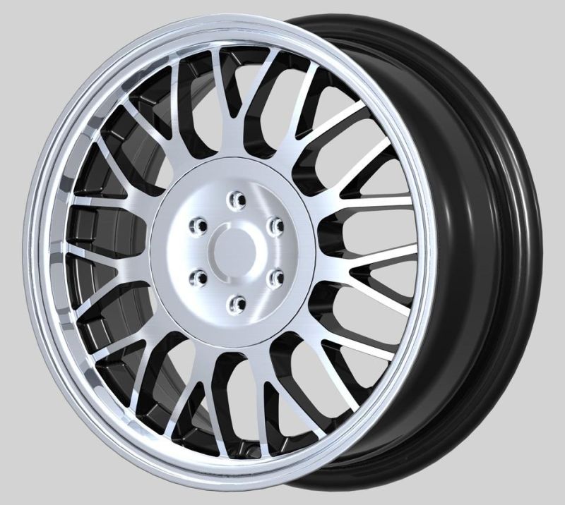 Wholesale Hyper Silver Face 13 to 15 Inch Wheel 5X100 Alloy Wheels Rims