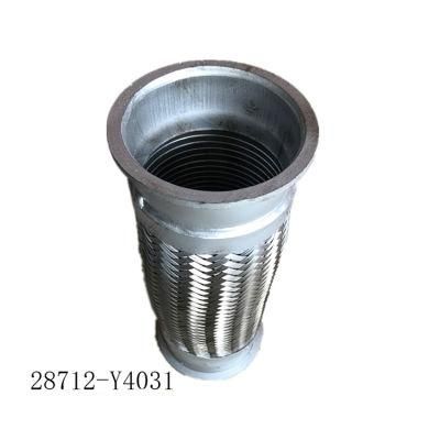 Original and High-Quality JAC Heavy Duty Truck Spare Parts Exhaust Tube 28712-Y4031