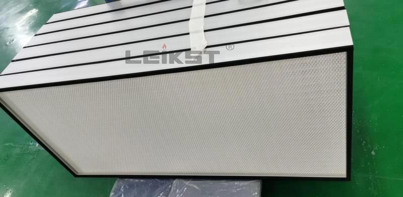 Leikst Multi-Layer 24X24X12 Synthetic Air Filter Element/ Industrial Dust Filtration for Hospital Air Purification System