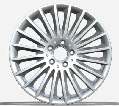 Alumilum Alloy Wheel Rims 18 Inch 5X112 48 Et Silver Color Finish China Professional Manufacturer for Passenger Car Tire Wheel