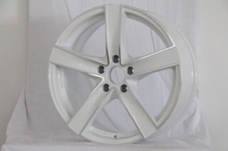 18X8.0 Black 5spoke Alloy Wheel Replica