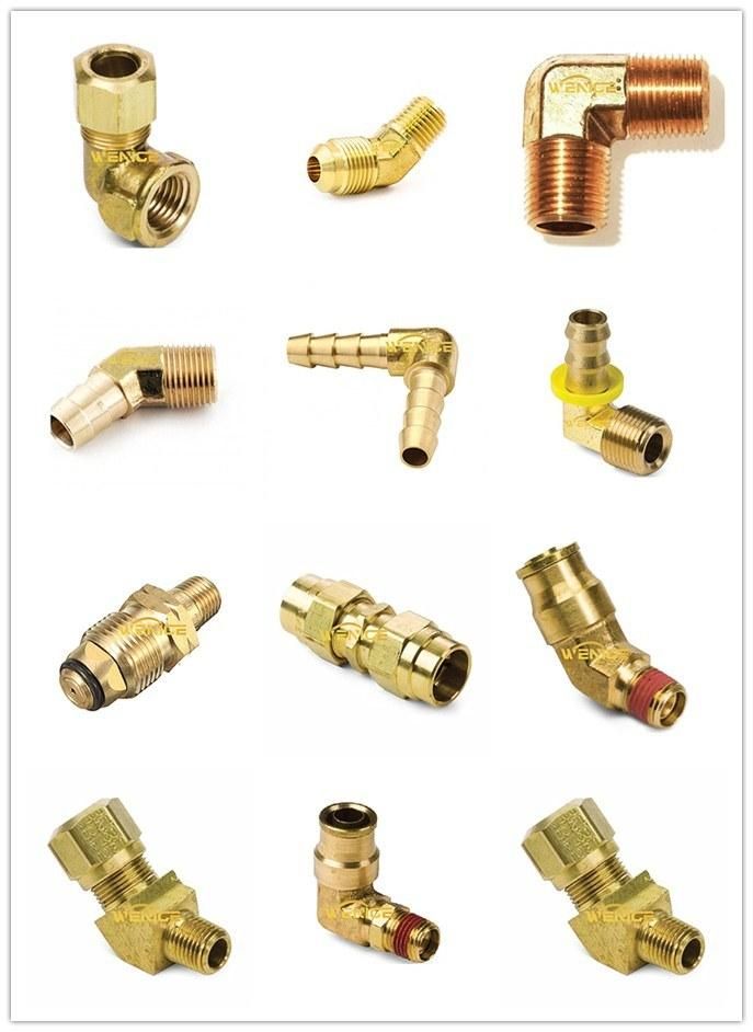 Air Brake Systems Brass Fitting 45 Degree Male Elbow for Air Brake Brass Fittings 45 Degree Male Elbow