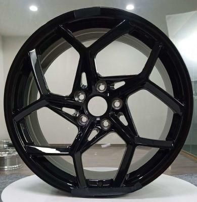 1 Piece Forged T6061 Alloy Rims Sport Aluminum Wheels for Customized T6061 Material with Mag Rims with Black+Milling Engravings&#160;