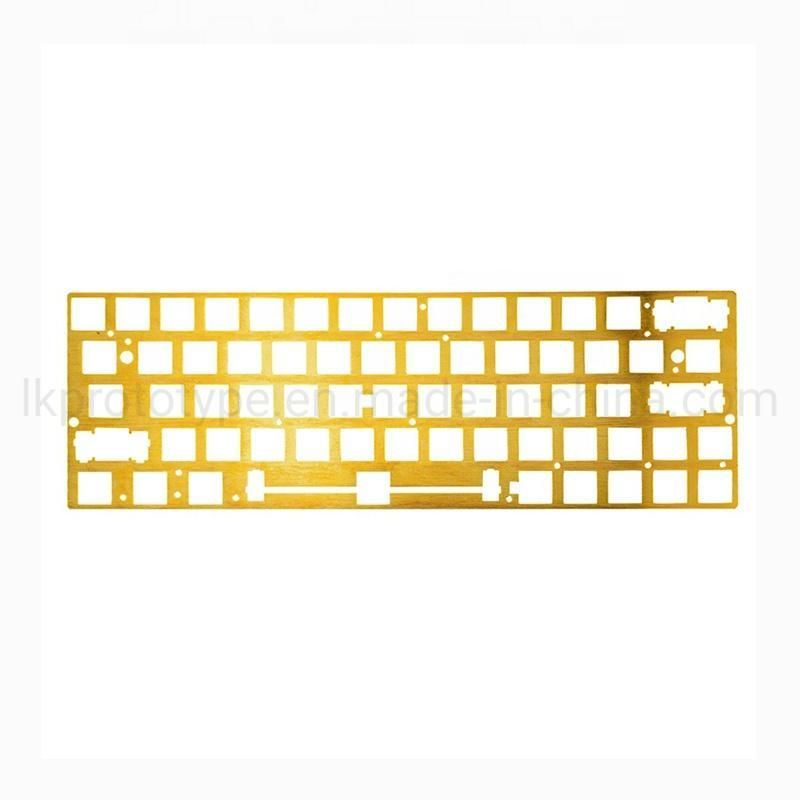 DIY Mechanical/Keyboard 61keys/Keyboard Case Aluminum CNC Machining Part Anodizing Service