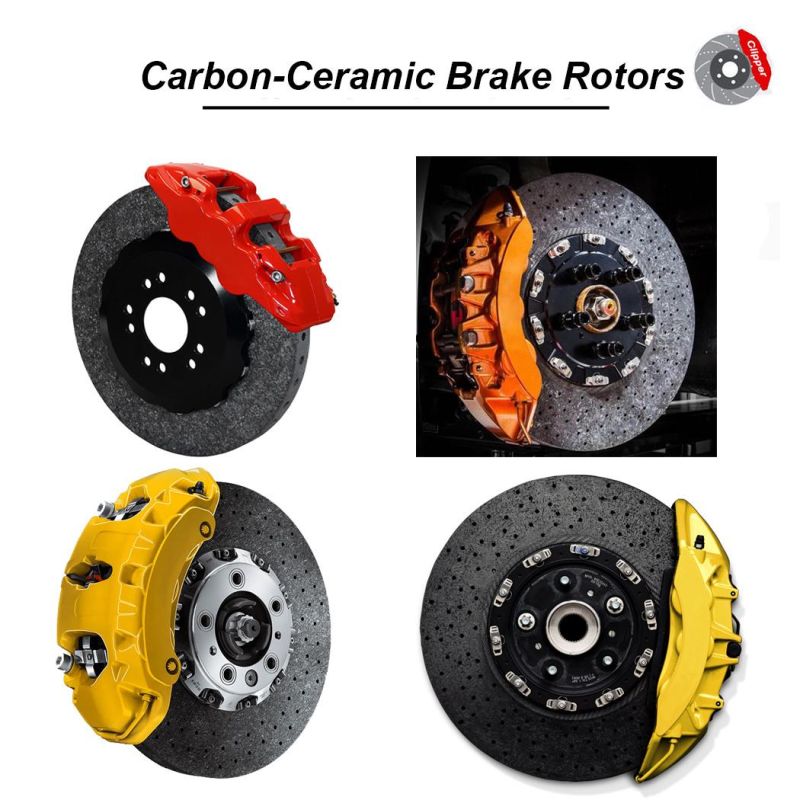 Carbon Fiber Ceramic Big Brake Kit Brake Disc for Audi Mercedes BMW P0rsche Ferrari Nissan Chevrolet