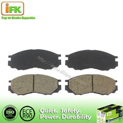 Auto Parts Semi-Metallic Ceramic Front Disc Brake Pad for Mitsubishi L200/300/400 Mr205256 Gdb1286