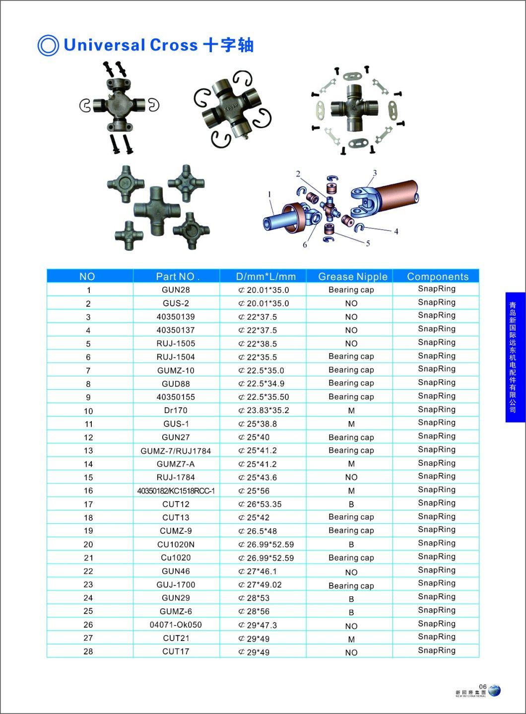 Made in China Customized OEM Forging Universal Joint