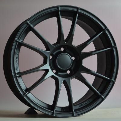 Matt Bronze Car Rims Black Silver Machined Face Shinja Alloy Wheels