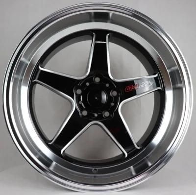 Factory OEM ODM Mirror Lip 18 Inch 5X1143 Car Rims Front and Rear Wheels